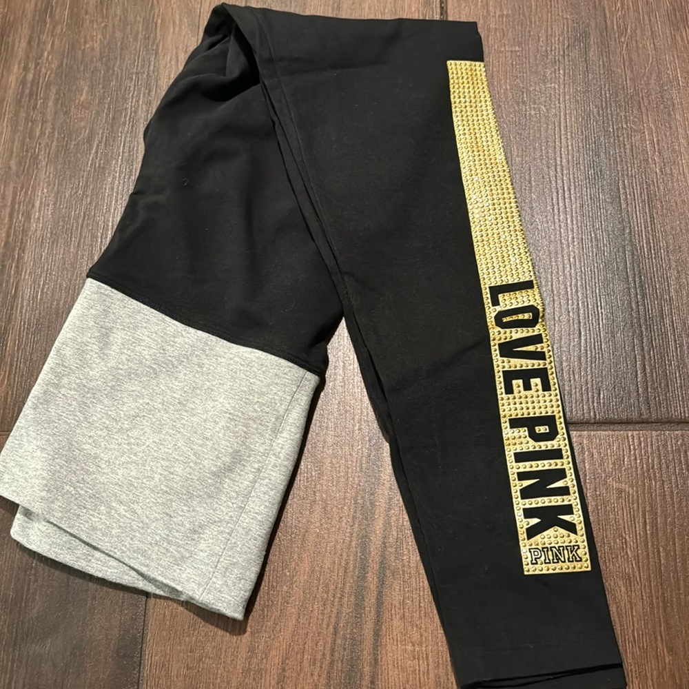 Pink by Victoria’s Secret black leggings